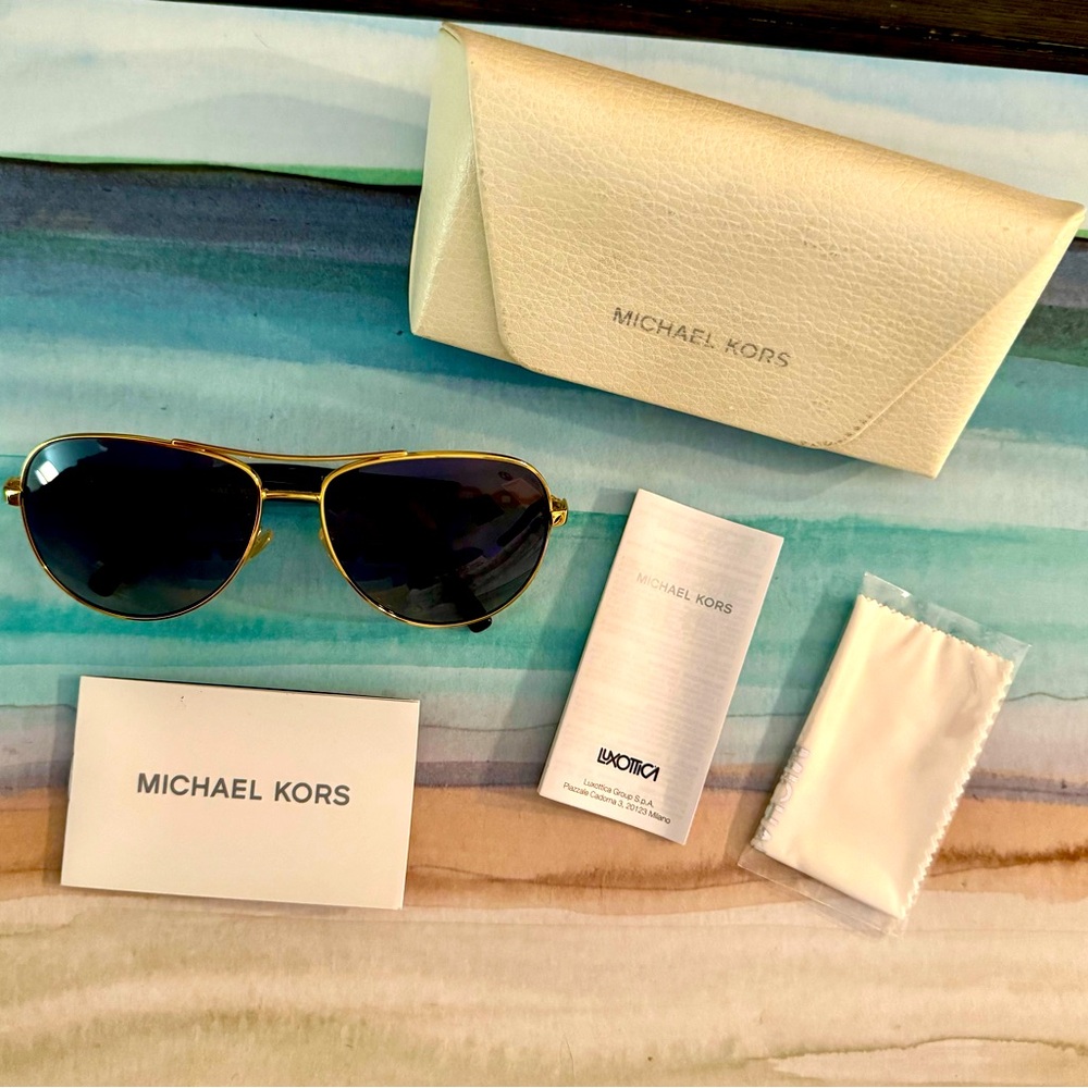 Michael Kors Gorgeous Aviator Sunglasses